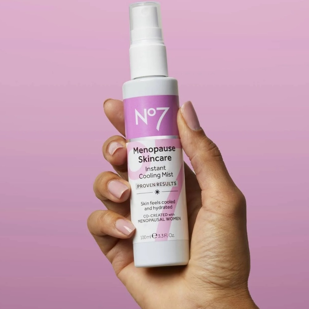 No7 Menopause Skincare Instant Cooling Mist(NWT)